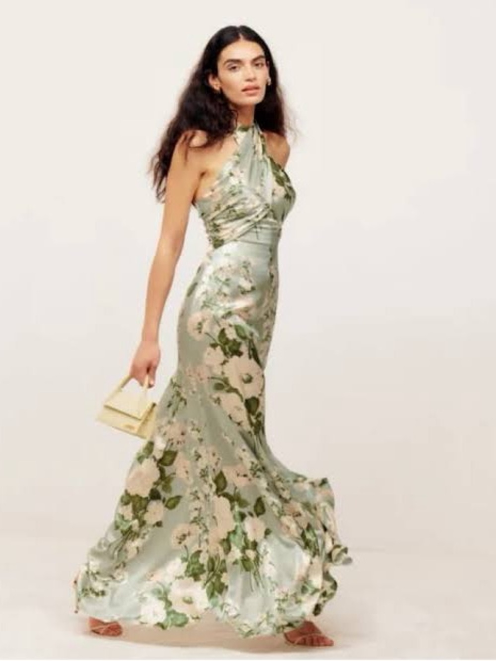 Reformation Veria Silk Dress